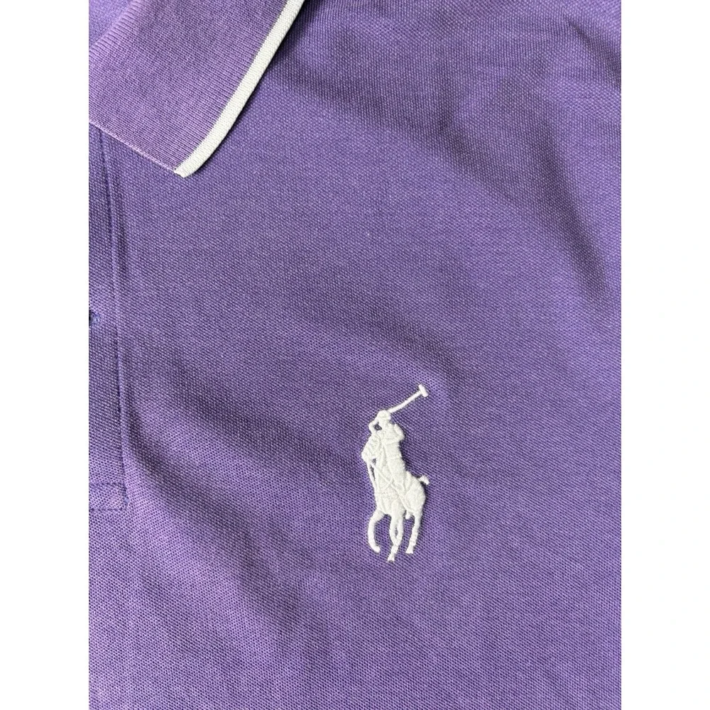 Polo Golf Ralph Lauren Performance Polo‎ Shirt Mens Large Purple Big Pony